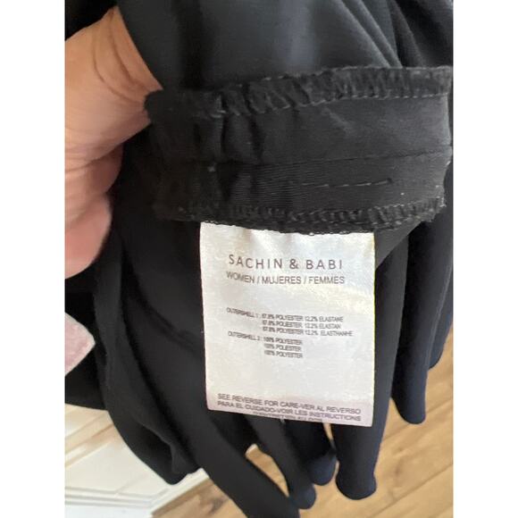 Sachin & Babi size 8 black midi dress - Picture 8 of 8